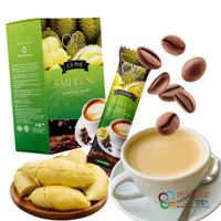 Mélange de café instantané 3 en 1 aux fruits et au sucre de qualité supérieure en vrac pour les fabricants de boissons, les cafés et les distributeurs
