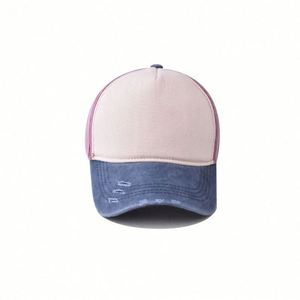 Gorra de Béisbol de 5 Paneles con Logotipo Personalizado, para Hombre y Mujer, Deportiva, de Algodón Desgastado, Estampada, con Etiqueta Bordada - Product Image 4
