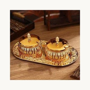 Elegant Metal Dry Fruits <b>Box</b> <b>Set</b> Stylish Customized New Arrival Decorative Dry Fruit Container Luxury Gift <b>Box</b> <b>Set</b> - Product Image 1