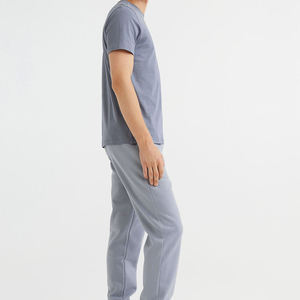 Sudadera con Capucha y Pantalones Deportivos para Hombre, con Logotipo Personalizado, Estilo Informal, Ajustado, de Algodón y Lona - Product Image 2