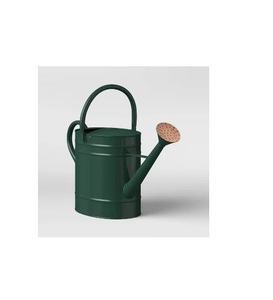 Regadera Decorativa Moderna de Metal con Superficie Esmaltada Impresa, Ligera y Duradera para Jardinería Interior y Exterior - Product Image 1