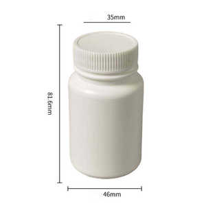 BOTTLE New Medicine 100 CC NECK FINISH WHITE HDPE PACKER 35-400 High Quality <b>Plastic</b> Bottles In <b>Plastic</b> <b>Packaging</b> - Product Image 3
