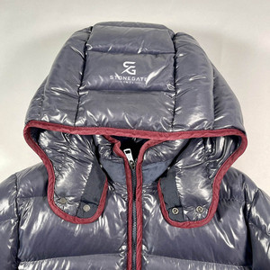 Men's Winter Puffer Bubble <b>Jacket</b> Shiny Quilted Stand <b>Waterproof</b> Hooded <b>Warm</b> Outdoor Casual Zipper Front Fashion <b>Jacket</b> 2026 - Product Image 5