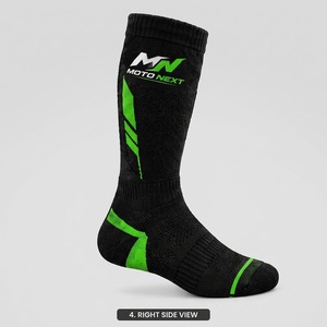 Calcetines de motocross de última generación, alta calidad, tejido de lana, impresión de logotipo personalizado, calcetines de motocross para venta en línea - Product Image 3