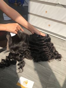 Les meilleures ventes de perruques frontales de cheveux Remy de 28 pouces de l'usine du Vietnam extensions de cheveux humains bruts de qualité lisse au meilleur prix - Product Image 5