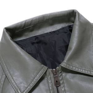 OEM Services High Quality Custom Design Men Leather Jacket New Design Leather Jacket For Men Made In Pakistan - Product Image 2