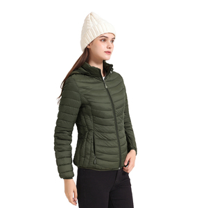 Puffer <b>Jackets</b> <b>Zipper</b> Closure <b>Women</b> Puffer <b>Jacket</b> with Pockets Custom Logo Design Stylish Puffer <b>Jackets</b> - Product Image 6