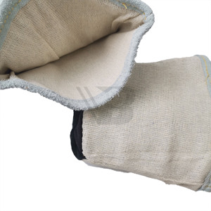 Heavy Duty Industrial High Temperature Heat Resistant Foundry Forging Metal Fabrication Safety Protection Leather Welding <b>Gloves</b> - Product Image 3