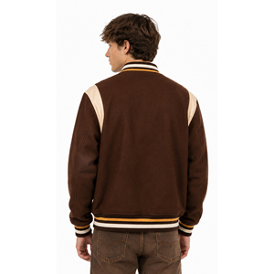 Chaqueta Universitaria de Invierno, Estilo Elegante y Resistente, con Logotipo Bordado, Chaqueta Acolchada Unisex de Moda al por Mayor, Hecho en EE. UU. - Product Image 3