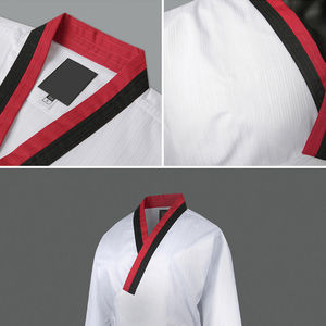 Vente en gros OEM, logo personnalisé, respirant, séchage rapide, 100% coton, Gi de judo, de jiu-jitsu, de karaté, uniforme d'entraînement et de compétition BJJ OEM - Product Image 2