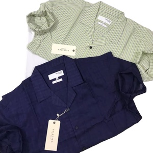 Camisa de Satén de Manga Corta para Hombre, 100% Algodón, Casual, Diseño Sólido, Transpirable, Ecológica, Anti-Pilling, Cuello Camisero, Perfecta - Product Image 6