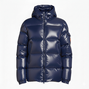 Blousons d'hiver à capuche pour hommes, personnalisables avec logo sur le devant, fabrication de haute qualité, votre produit entièrement personnalisé, faible MOQ et OEM - Product Image 2