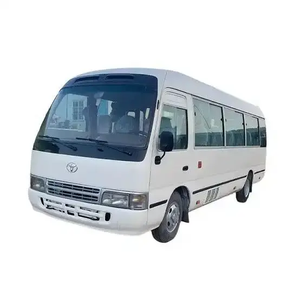 Ofertas reales para autobús Toyota Coaster usado 2024 2025, vehículo estándar con aire acondicionado, motor, 30 asientos, sin accidentes y con garantía - Product Image 3