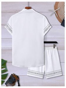 Men <b>Twin</b> <b>Set</b> Print Short Sleeve Shirt Beach Shorts Matching Holiday Summer Casual Colorful Top top mens <b>twin</b> <b>set</b> - Product Image 4