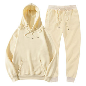 Conjunto de chándal de algodón personalizado, chándales personalizados con logotipo, chándales al por mayor para ropa urbana estadounidense, pedido al por mayor de fábrica - Product Image 5