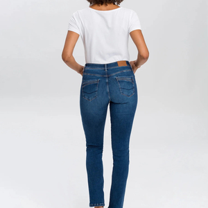 Premium Quality Women's Denim <b>Jeans</b> <b>Elastic</b> <b>Waist</b> Eco-Friendly Breathable Casual Straight Skinny Customizable Colors Sizes <b>Jeans</b> - Product Image 3