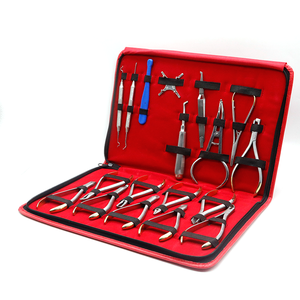 18 Pieces <b>Set</b> Dental Orthodontic Surgeries Surgery Instruments <b>Pliers</b> Kit - Product Image 4