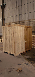 Wooden Crate Solid Box Plywood Reusable Durable Transport Package Stackable Structure - Product Image 4