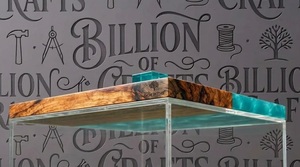 Contenedor de Alimentos Acrílico Transparente con Tapa de Imitación Madera, Tapa Rectangular de Resina para Almacenamiento de Chocolate, Diseño Moderno - Product Image 4