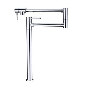 Extended Handle Pot-Shaped Filler Folding Kitchen Faucet - Product Image 5