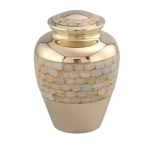 Elegant Aluminium <b>Keepsake</b> Urns Small Memorial <b>Ashes</b> Holder Mini Cremation Urn Funeral Tribute Decor Accent - Product Image 6