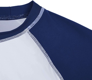 Rashguard respirant pour homme, entraînement sportif, polyester et élasthanne, anti-UV, anti-bactérien, manches longues, séchage rapide, logo personnalisé, léger - Product Image 5