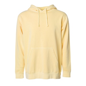 Sweat-shirt unisexe à capuche en molleton 100% coton avec logo personnalisé sur le devant, coupe classique, de haute qualité, vente en gros, poche, séchage rapide, respirant - Product Image 1
