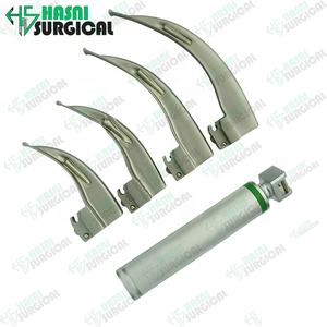 Laringoscopio Macintosh de la mejor calidad, conjunto de fibra óptica de Hasni Surgical CE ISO Aprobado, lo mejor de nuestras producciones - Product Image 2