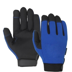ถุงมือตีเบสบอลหนังแท้ WARPRO INDUSTRY รุ่นคลาสสิค สำหรับคนถนัดทั้งสองมือ ปิดด้วยแถบตีนตุ๊กแก ดีไซน์ระบายอากาศได้ดีเพื่อการปกป้องที่เชื่อถือได้ - Product Image 1