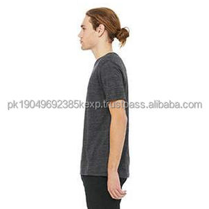 T-shirt à col rond pour homme 100% coton Lavage à l'acide Streetwear avec logo personnalisable Concevez votre propre logo T-shirt en ligne en solde - Product Image 3