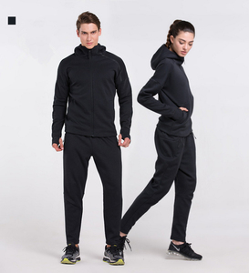 New Arrival Fit Hooded Gym <b>Workout</b> <b>Hoodies</b> Jogging Tracksuits Embroidery Streetwear Cotton Cargo Pants Plus Size Winter - Product Image 3