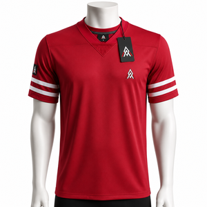 Premium American Football Jersey Offers Breathable Fabric Polyester <b>Athletic</b> Apparel Comfortable Fit And Durable Performance - Product Image 1