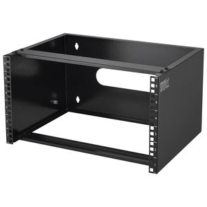 Rack di rete a parete 18U, 42U, portata massima 22,68 kg, profondità 19 pollici, con dadi per rack server, spazio 6U, profondità 14 pollici/355,6 mm, montaggio a parete - Product Image 2
