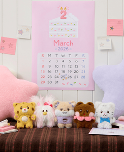 สินค้าที่ระลึกครบรอบ 2 ปีการเปิดตัววง ILLIT (พวงกุญแจตุ๊กตา) หนังสืออิเล็กทรอนิกส์ (ซีดี) พร้อมวัสดุกระดาษและพลาสติก ภาษาเกาหลี - Product Image 2