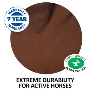 Couverture de cheval imperméable respirante pour l'extérieur avec cache-cou intégré – Fabricants de couvertures de cheval - Product Image 4