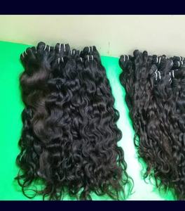 Hermoso precio 100% sin procesar 8 pulgadas Temple Virgin Water Wave Lace Front Raw Indian Weft Doble cabello humano Natural - Product Image 5