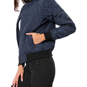 Blouson Bomber Matelassé Professionnel pour Femme 2026 – Respirant, Toutes Tailles Disponibles, Vente Directe Usine, Coton, Rivets, Service OEM - Product Image 3