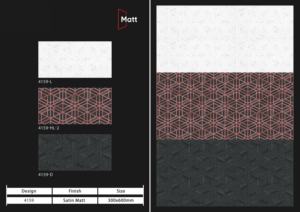 Azulejos de Cerámica Mate de Lujo de 300X600MM, Ideales para Baños, Cocinas y Salas de Estar, Fáciles de Limpiar, Antideslizantes y Duraderos - Product Image 3
