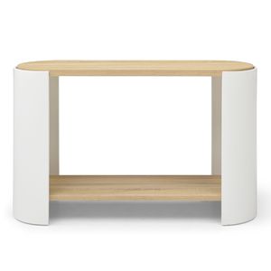 2-Layer <b>Storage</b> Shelves End <b>Table</b> <b>Small</b> Side Nightstand for Bedroom and Living Room Sturdy & Space-Saving Sofa <b>Table</b> - Product Image 3