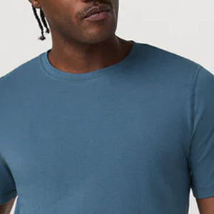 Camiseta de Hombre de Alta Calidad con Costuras y Material de Primera Calidad, Diseño de Cuello Redondo en Color Sólido, con Logotipo Personalizado, Mangas Cortas 2026 - Product Image 2