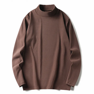 Nuevo diseño de última moda, camisas de manga larga para hombre, personalizadas, de tela de poliéster de alta calidad y camisetas de manga larga para hombre OEM. - Product Image 3