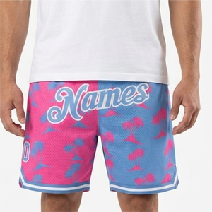 Pantalones Cortos Deportivos Casuales para Hombre, Personalizados al por Mayor, 100% Poliéster, Sólidos, Cintura Elástica Media, Ecológicos, de Alta Calidad - Product Image 5