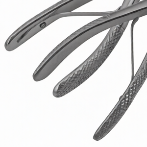 Ensemble de 2 pinces d'extraction manuelles universelles pour pédo # 150 12S # 151 12S Outils d'extraction dentaire pédiatrique en acier inoxydable ergonomiques - Product Image 5