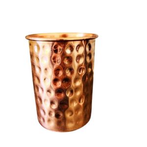 Ensemble de carafe et de tasses en cuivre pur, design martelé, bienfaits pour la santé ayurvédique, ensemble de récipients pour l'eau potable - Product Image 6
