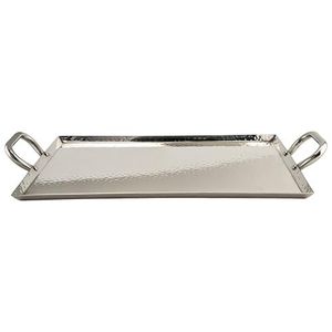 Bandeja de Servir Rectangular Minimalista Negra de Plástico, Diseño Sólido Negro, Platos y Vajilla - Product Image 2
