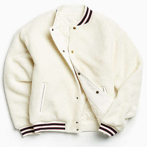Men's High Quality <b>Winter</b> Style College Letterman Varsity Baseball <b>Jackets</b> Custom Chenille Embroidered Canvas <b>Leather</b> Sleeves - Product Image 3