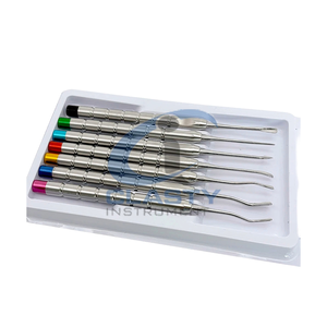 INSTRUMENTS DENTIERS CLASTY Instruments d'extraction dentaire en acier inoxydable Outils chirurgicaux manuels Classe I Certifiés CE Plusieurs couleurs - Product Image 3
