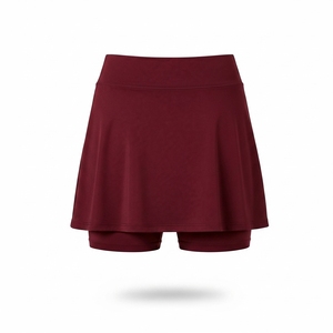 Womens Pickleball a line Seamless <b>Skort</b> Built In Shorts High Waist Moisture Wicking Chafe free Athletic custom Performance Skirt - Product Image 3