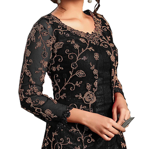 Nouvelle Robe Longue en Chiffon Brodé Lourd, Style Boutique, Travaux Manuels Intenses, Meilleure Vente - Product Image 3