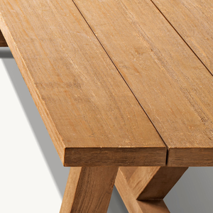 Mesa rectangular de estilo moderno en oferta para restaurante con concepto para exteriores y duradera - Product Image 3